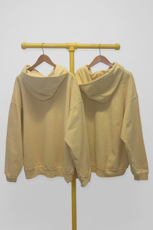 XL Trash Hoodie & Trash Zip Up Hoodie , back view