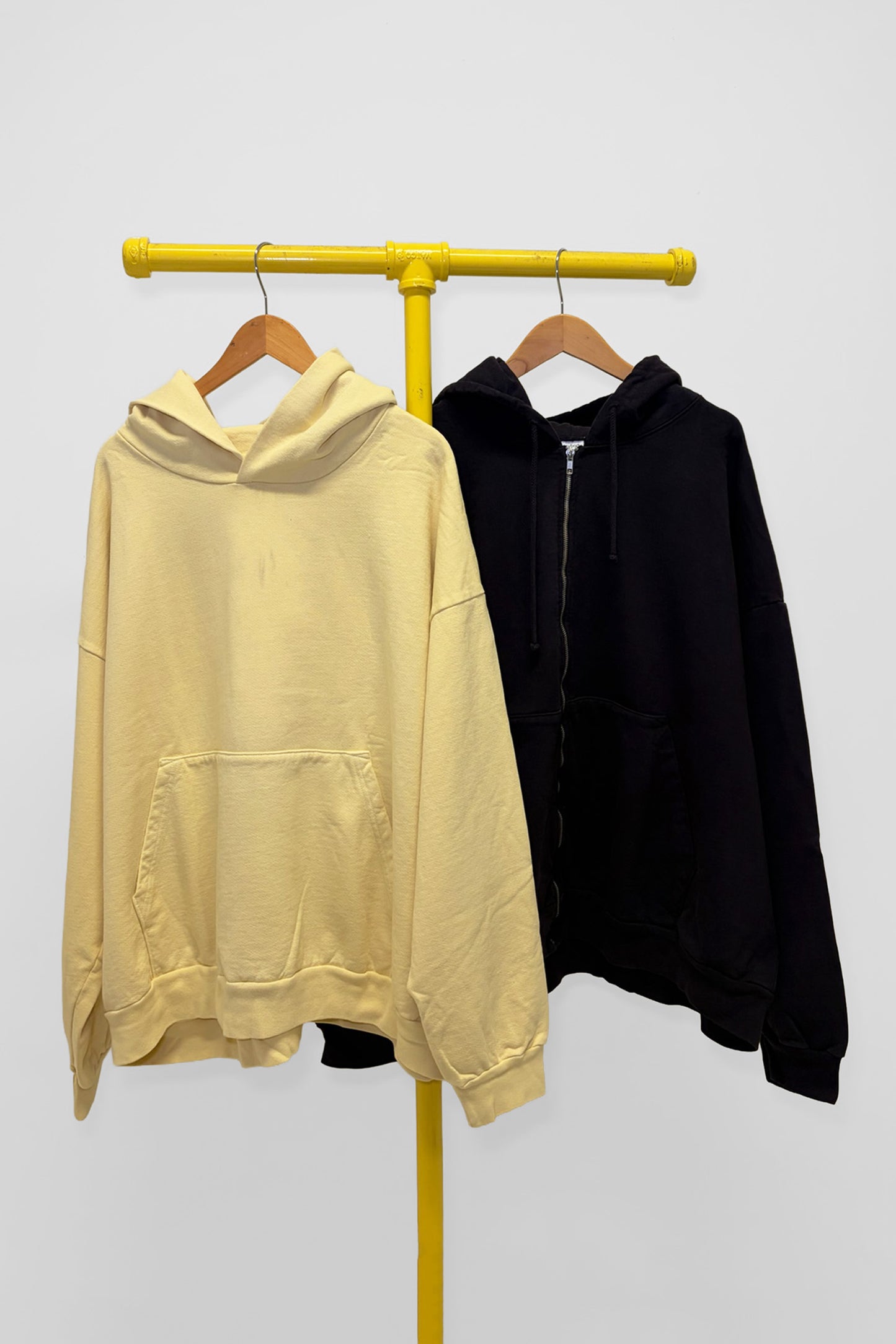 2XL Trash Hoodie & Trash Zip Up Hoodie , front view