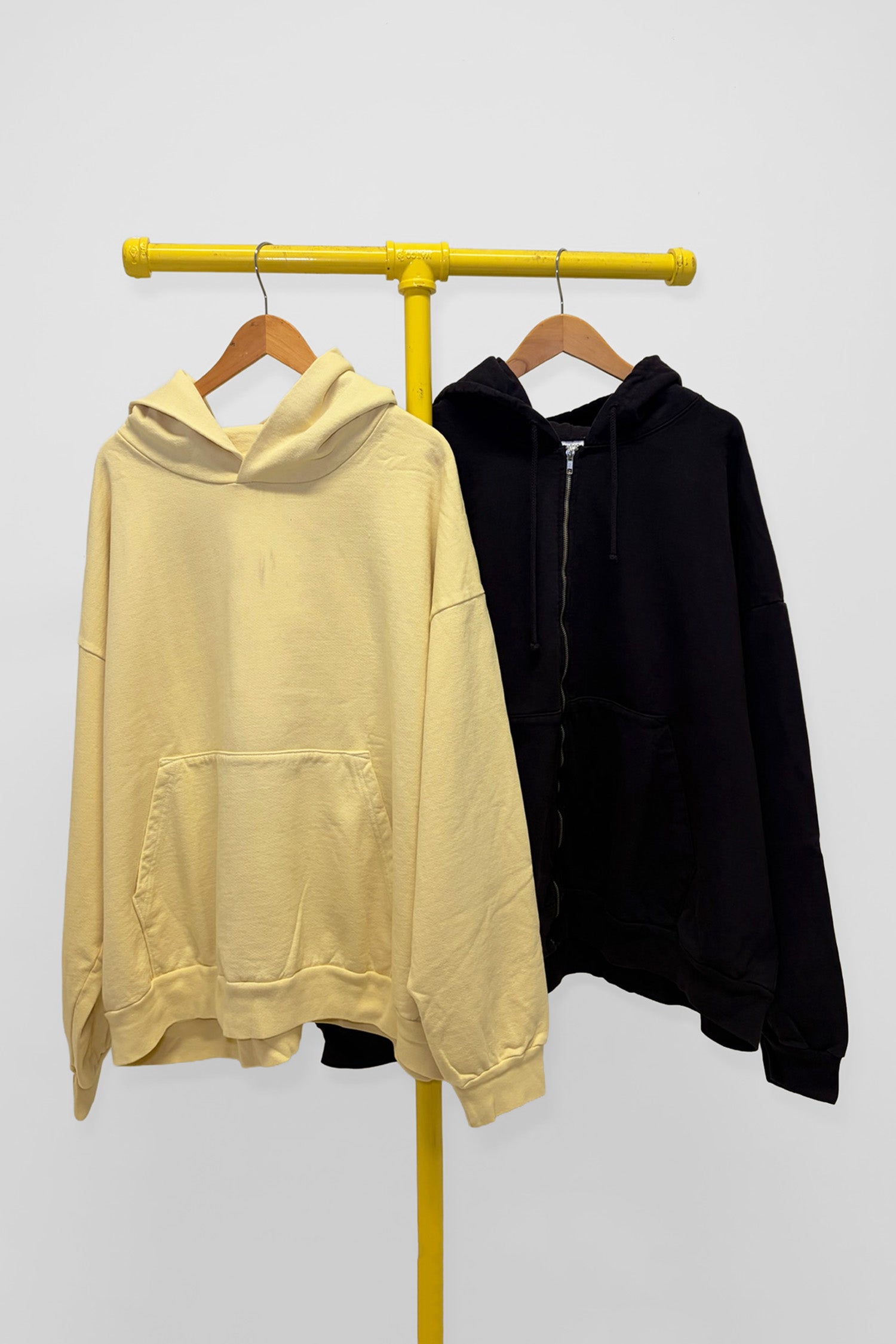 2XL Trash Hoodie & Trash Zip Up Hoodie , front view