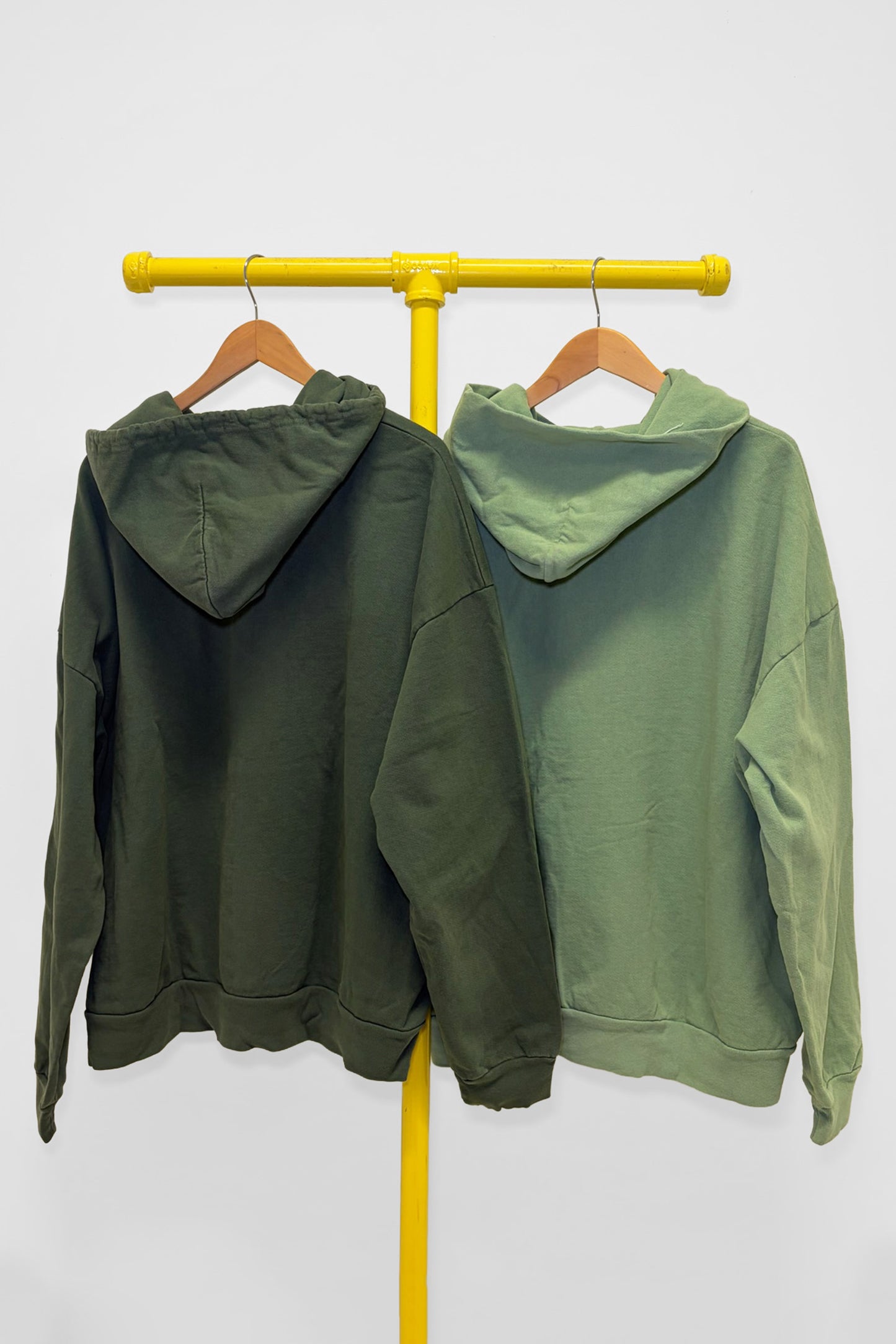 2XL Trash Hoodie & Trash Zip Up Hoodie , back view