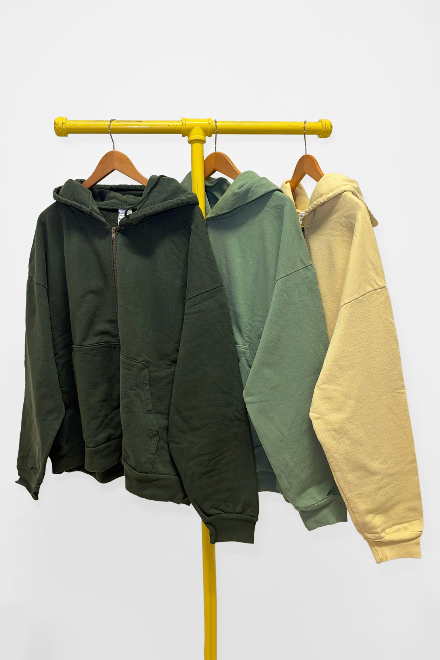 XL Trash Zip Up Hoodie 2-Pack & Trash Hoodie , front view