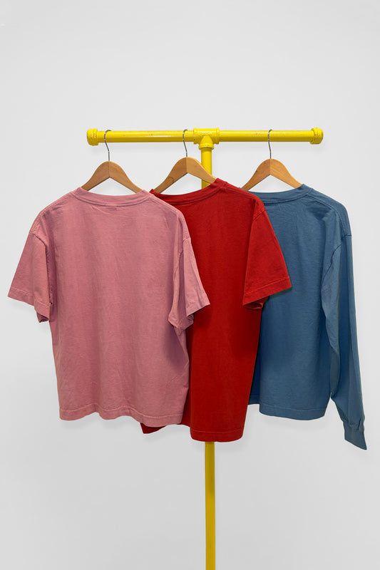 M Boxier Trash Tee, Short Sleeve Trash Tee and Long Sleeve Boxier Trash Tee 3-Pack, back view