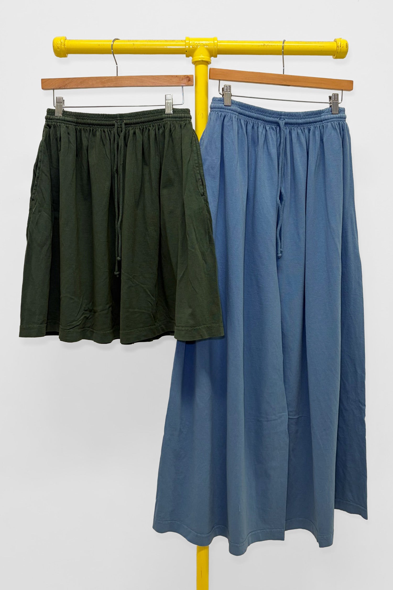 Long Tubular Shorts & Tubular Pants, front view