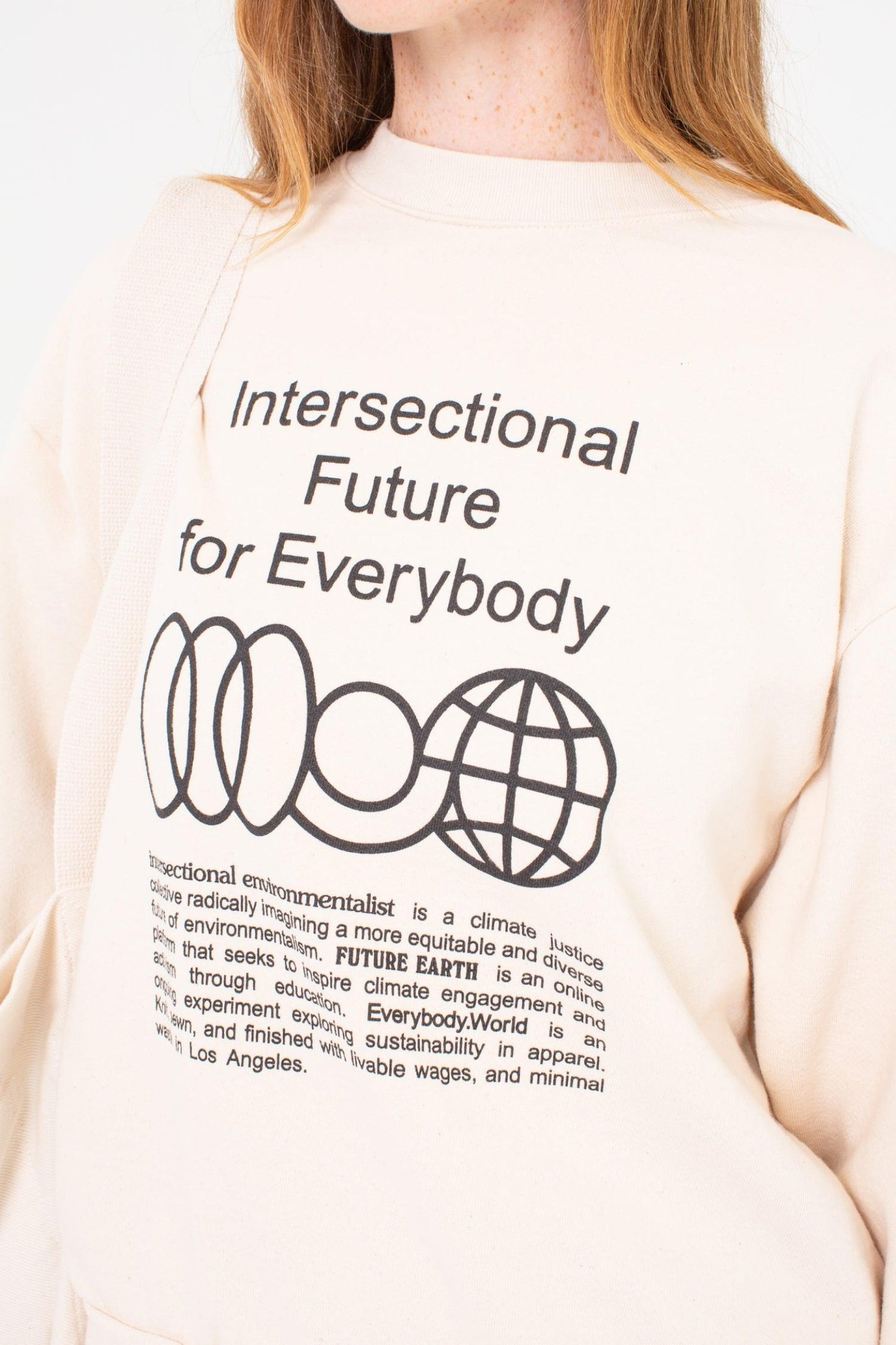 'Intersectional Future For Everybody' Trash Crewneck
