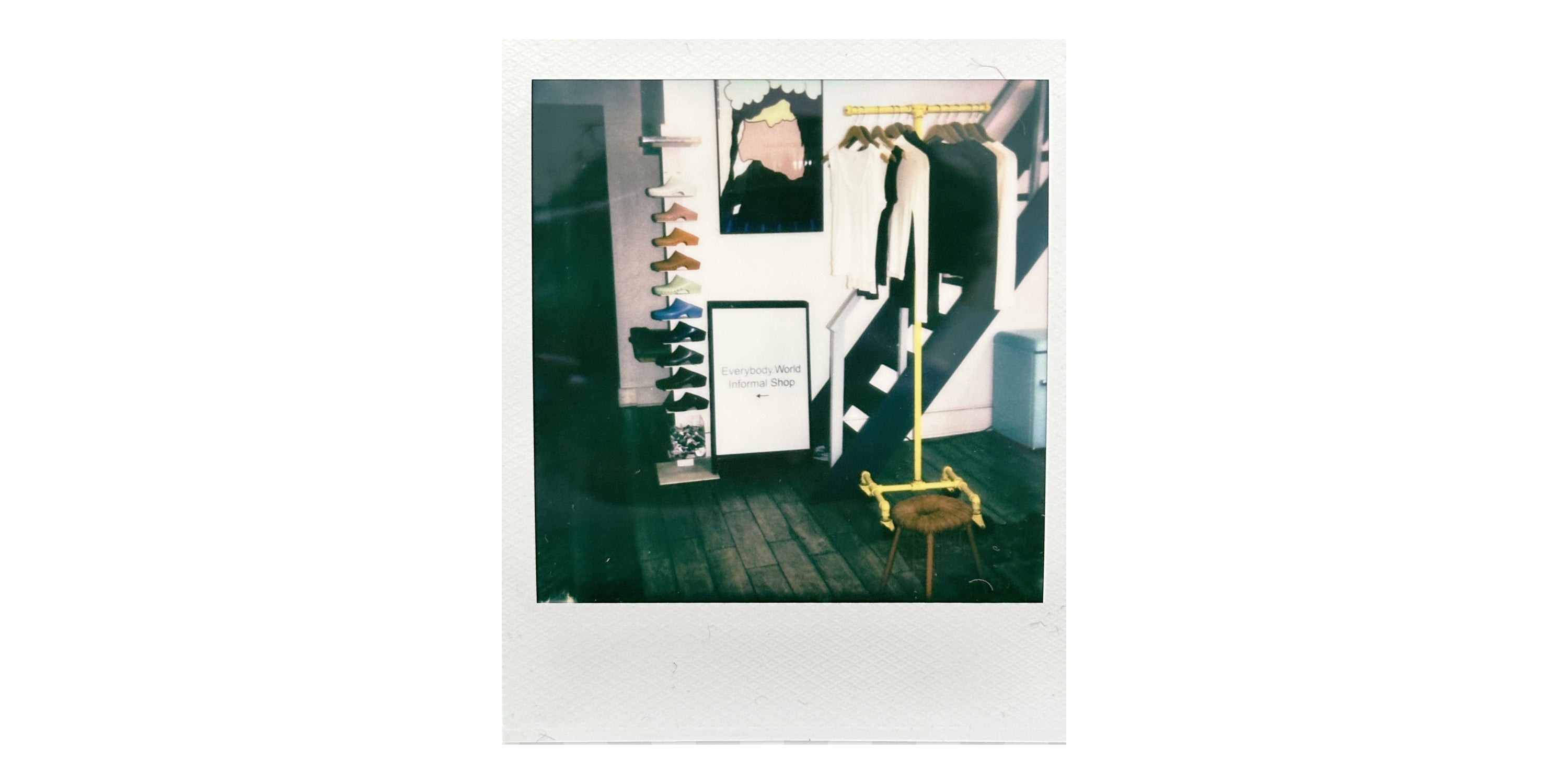 A polaroid of our Informal Shop hosted every Friday