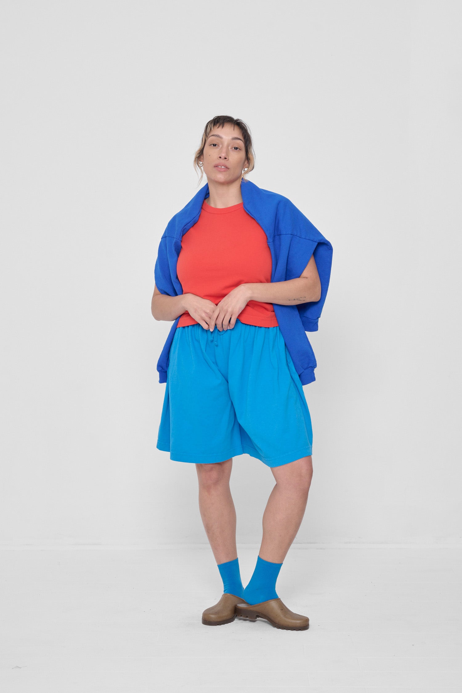 Styled with Lava Tailored Trash Tee and Malibu Spring Socks. 