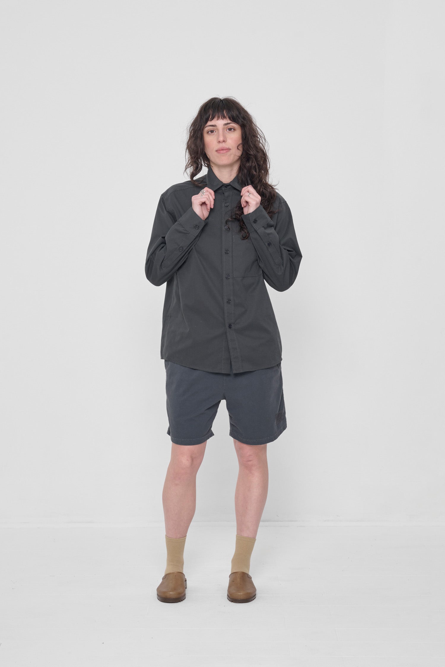 Styled with Slate Everyday Shorts and Sand Storm Spring Socks. 