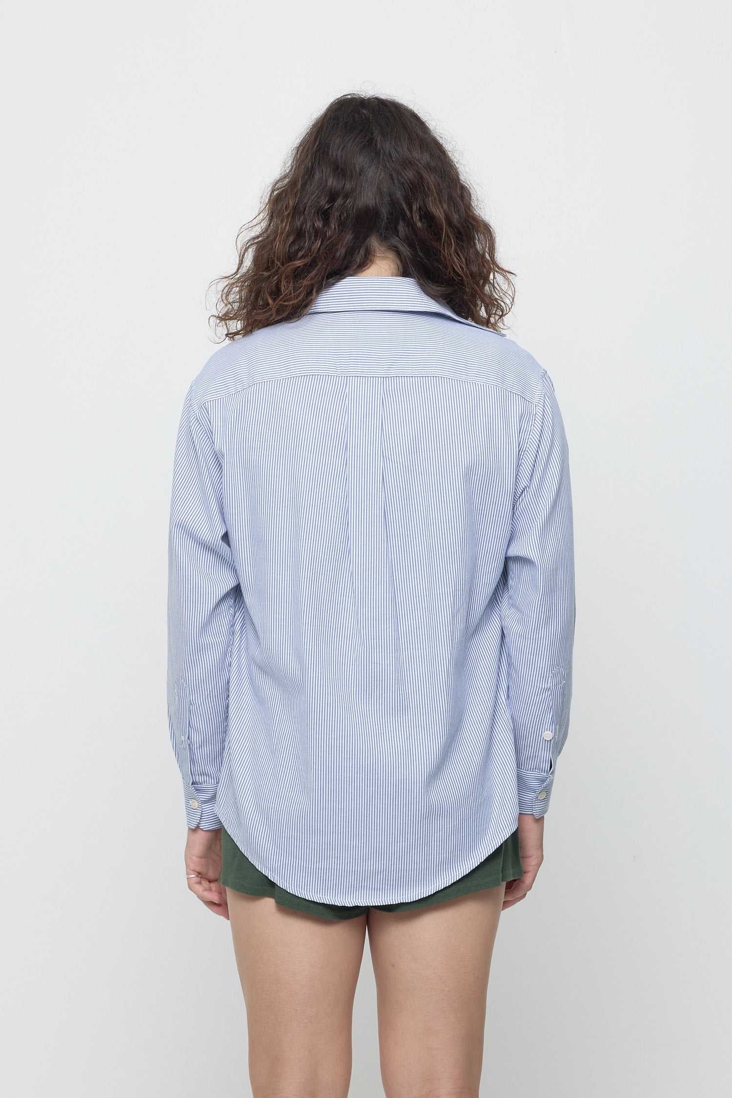 Everybody.World - Stripe Poplin Button-Up Shirt