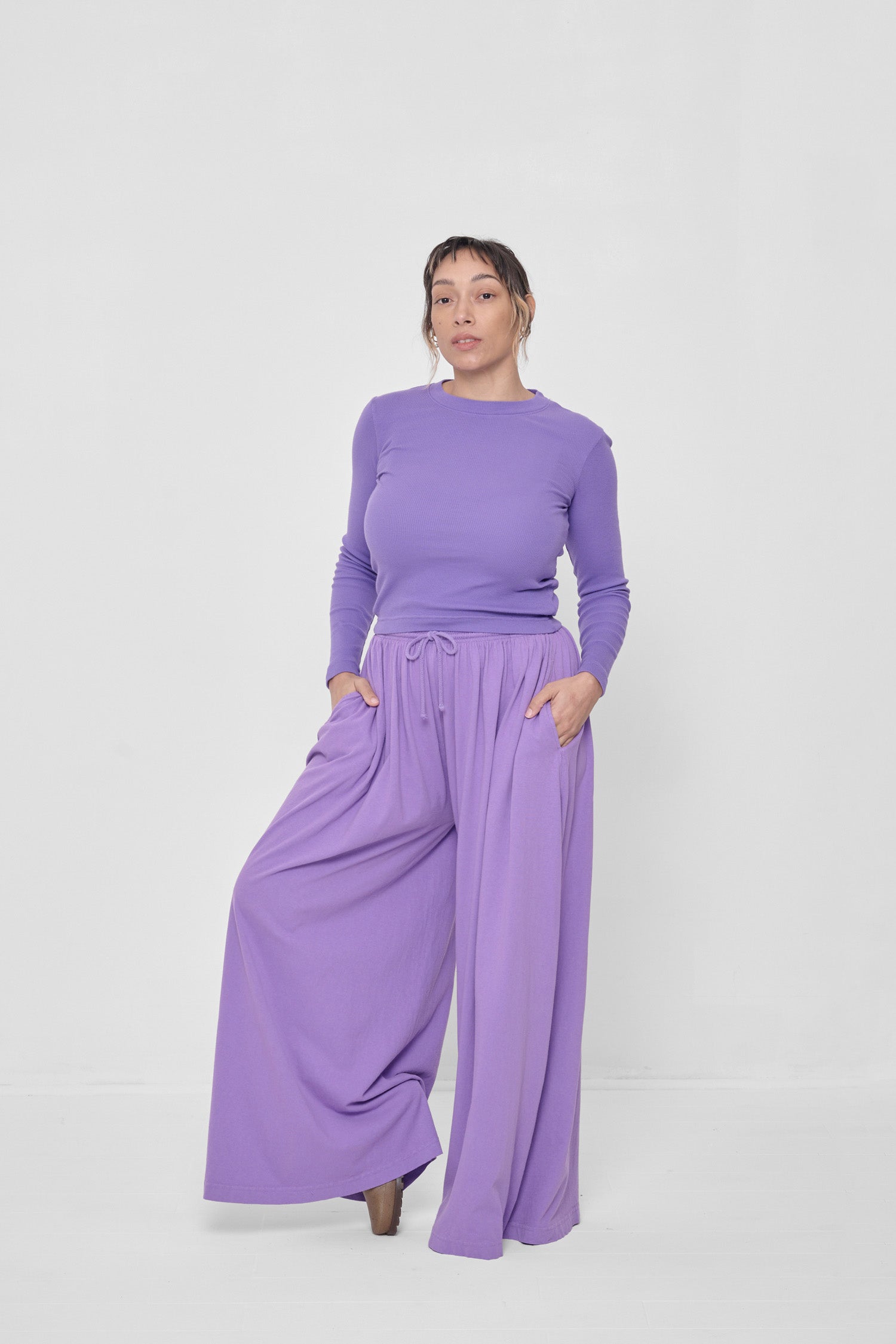 Styled with Carpe Diem Tubular Pants and Plasticana shoes.