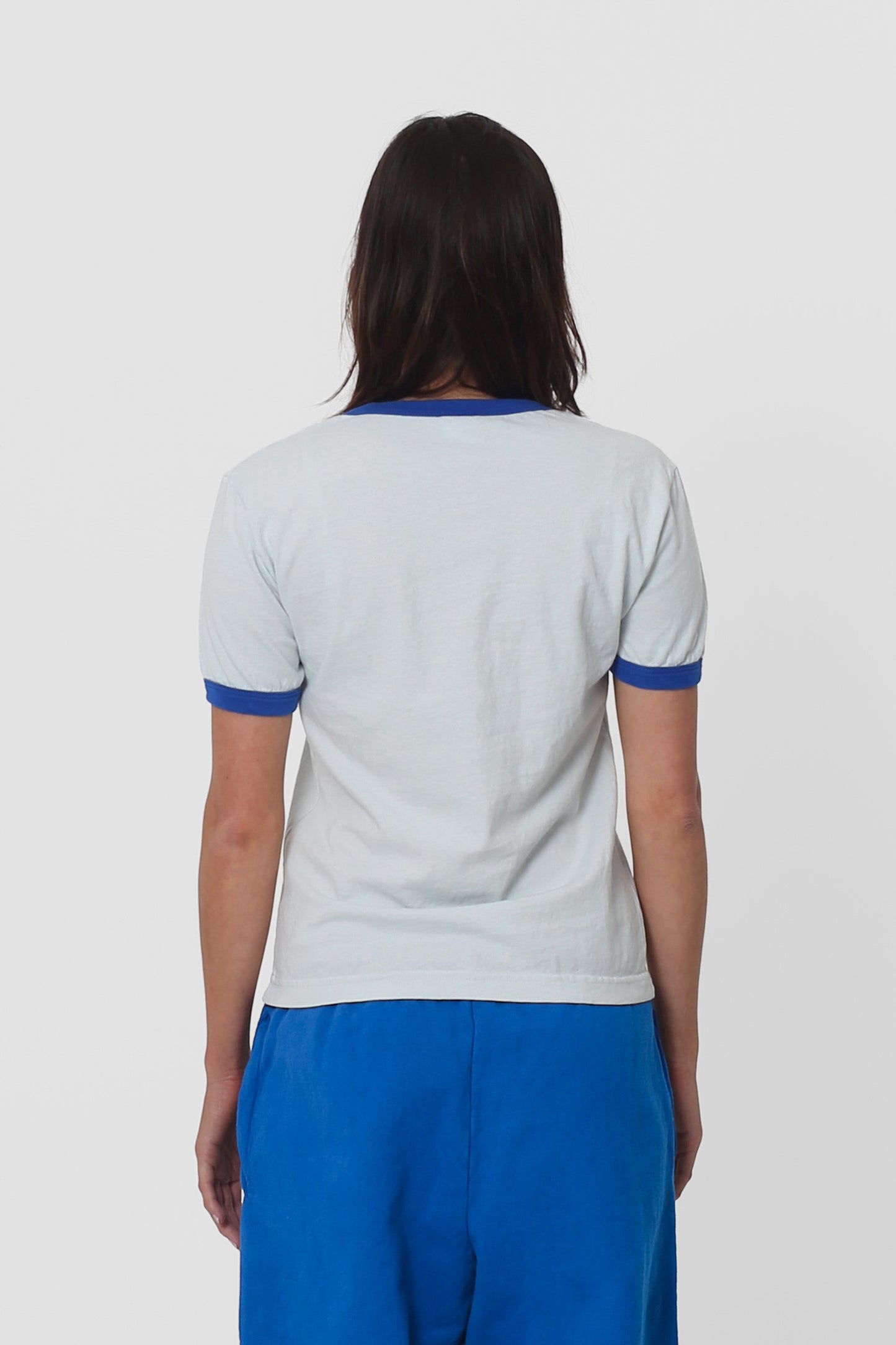 Back view: Relaxed slim fit throughout.  