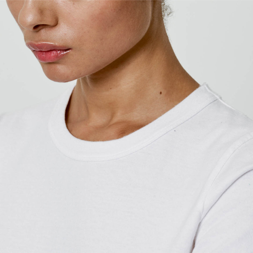 Model pictured in our Tailored Trash Tee