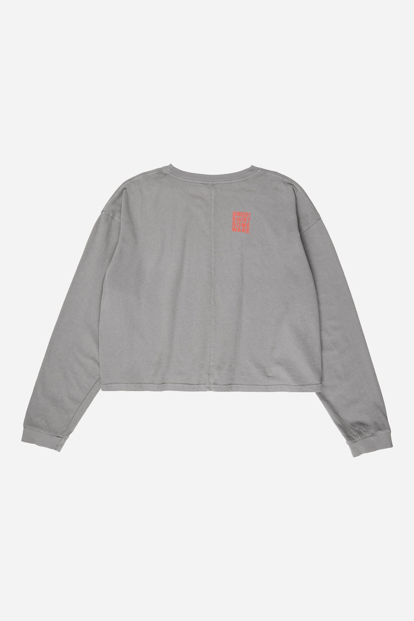SW201 New Logo in Stone – flat lay back view, no model