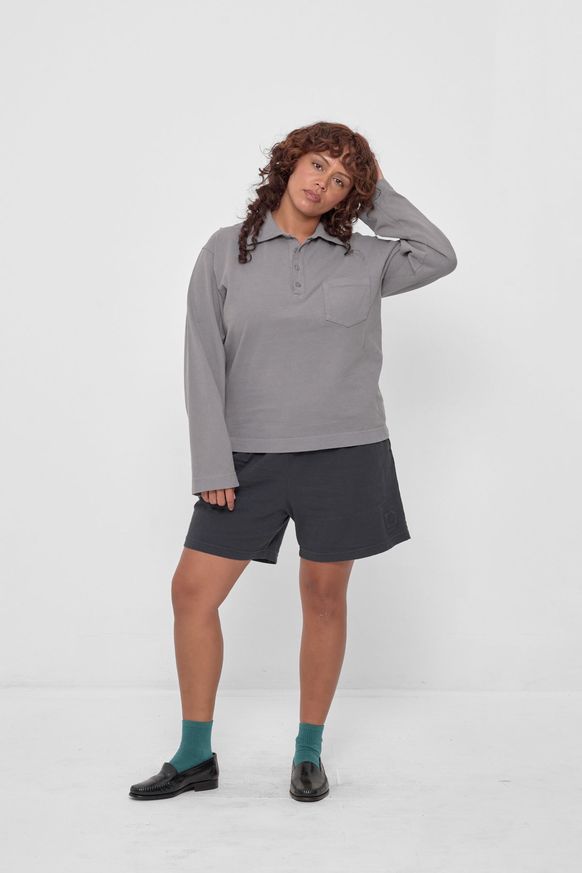 Styled with Stone Rugby Trash Polo and Slate Everyday Shorts
