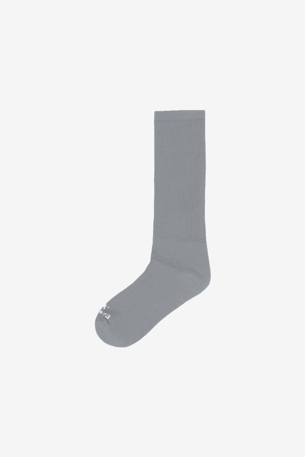Stone Squishy Socks, branded 'Everybody.World' in white at the toe.