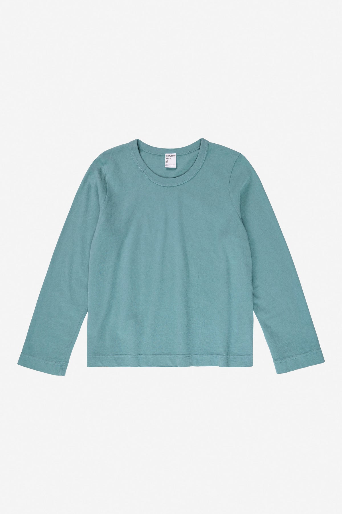 Straight Sleeve Tailored Trash Tee in Oyster - flat lay, no model