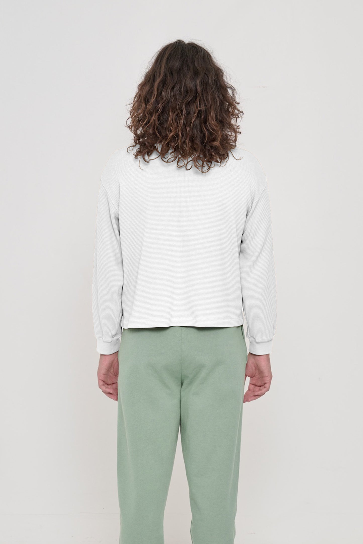 Thermal Long Sleeve Boxier Trash Tee