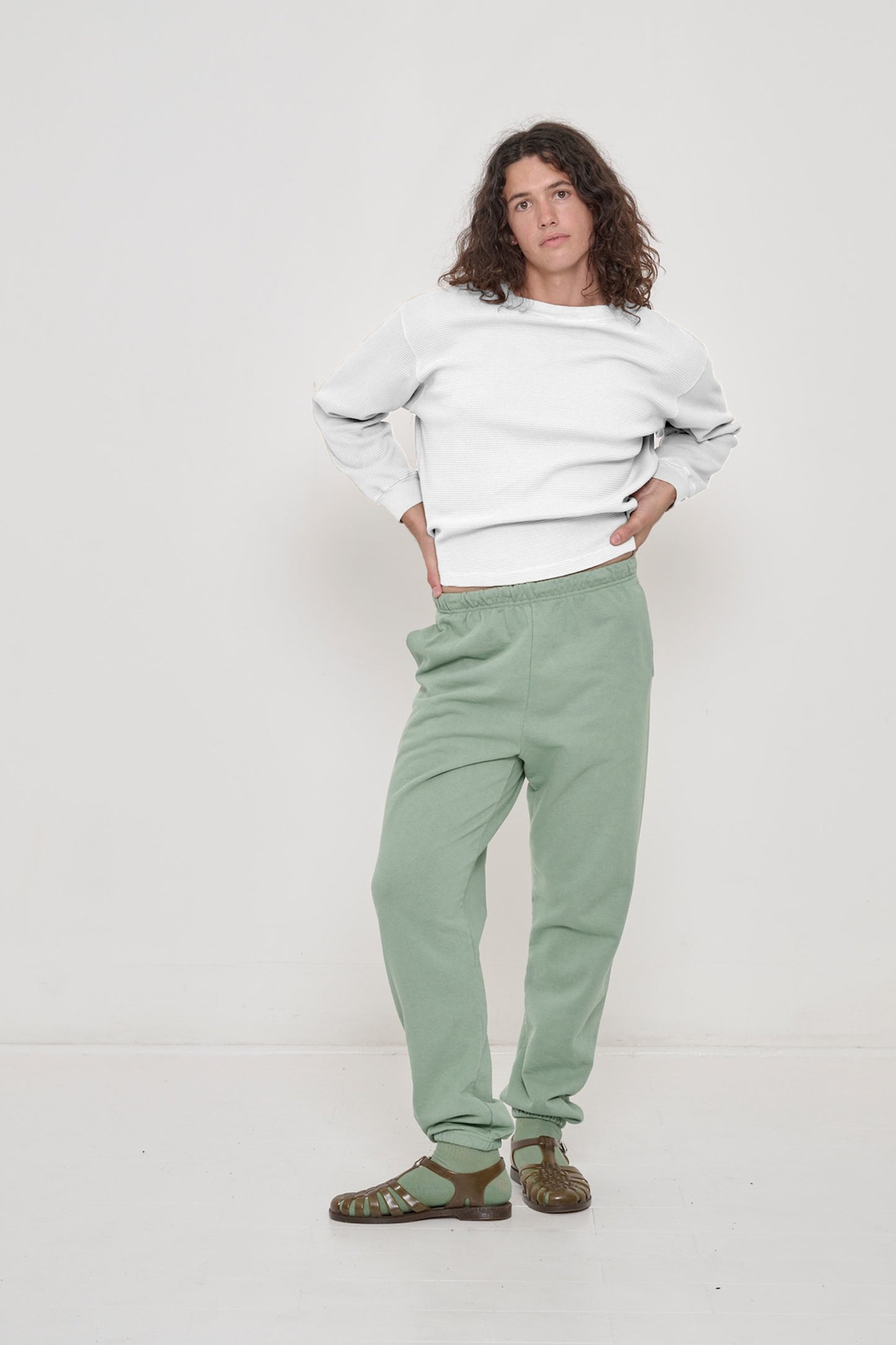 Thermal Long Sleeve Boxier Trash Tee