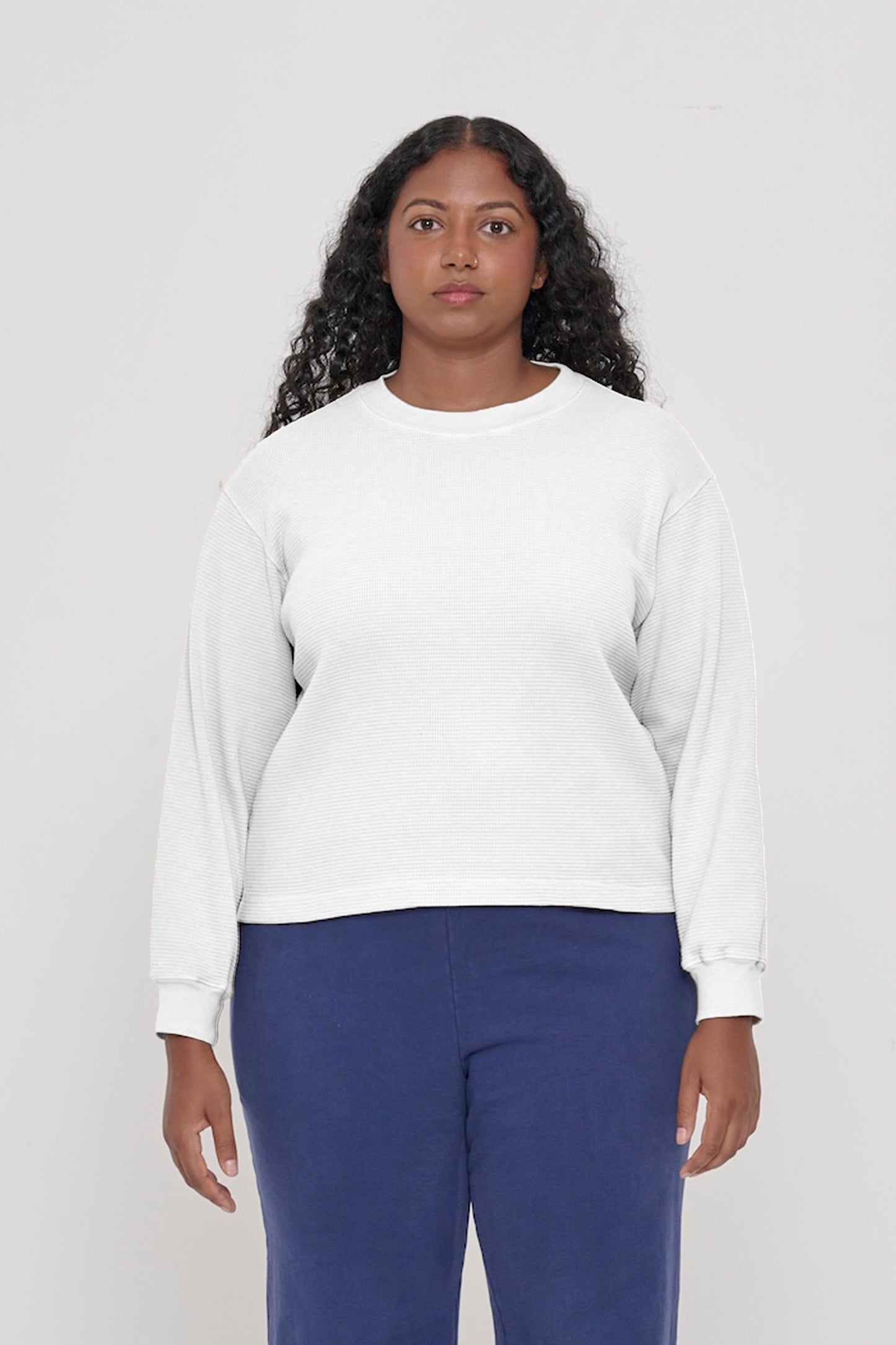 Thermal Long Sleeve Boxier Trash Tee