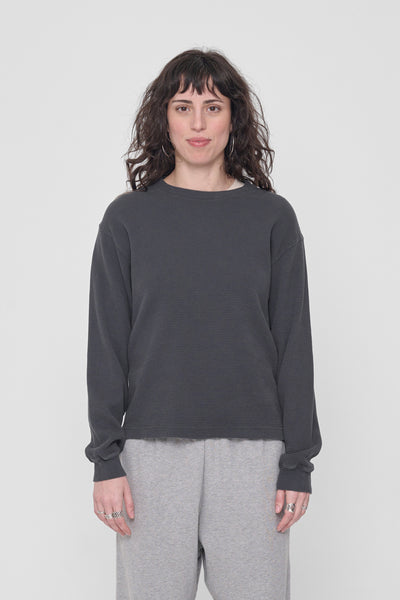 Thermal Boxier Long Sleeve Trash Tee — Everybody.World