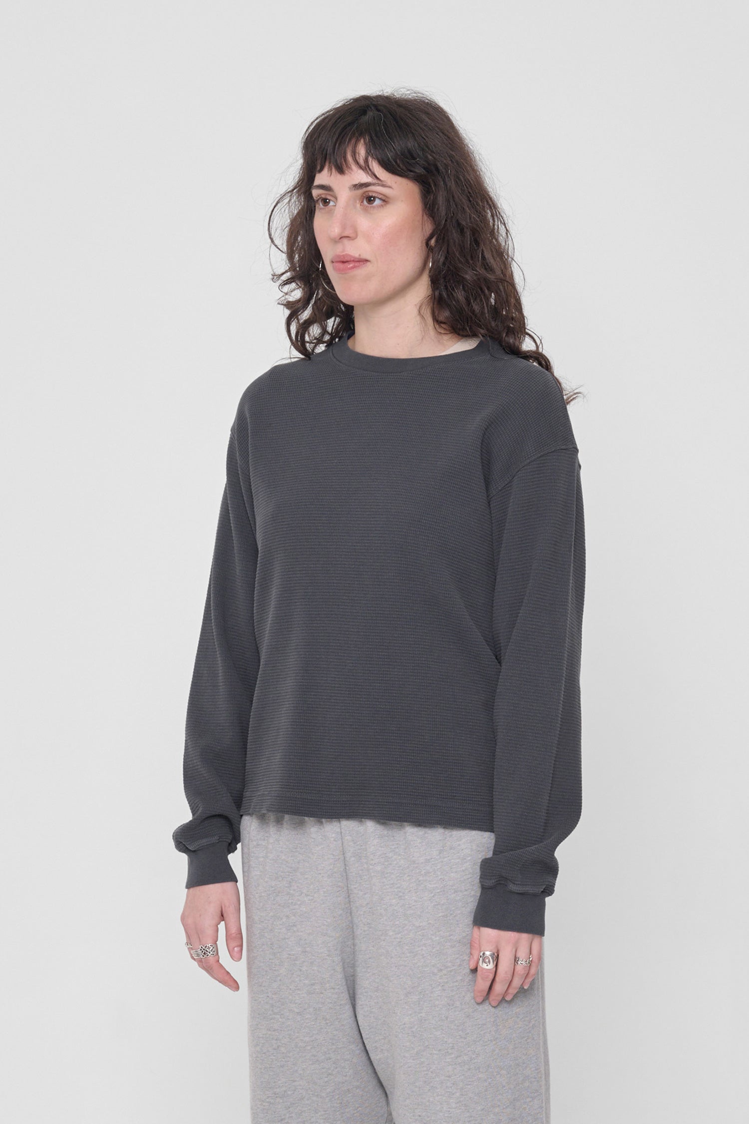 Thermal Boxier Long Sleeve Trash Tee — Everybody.World