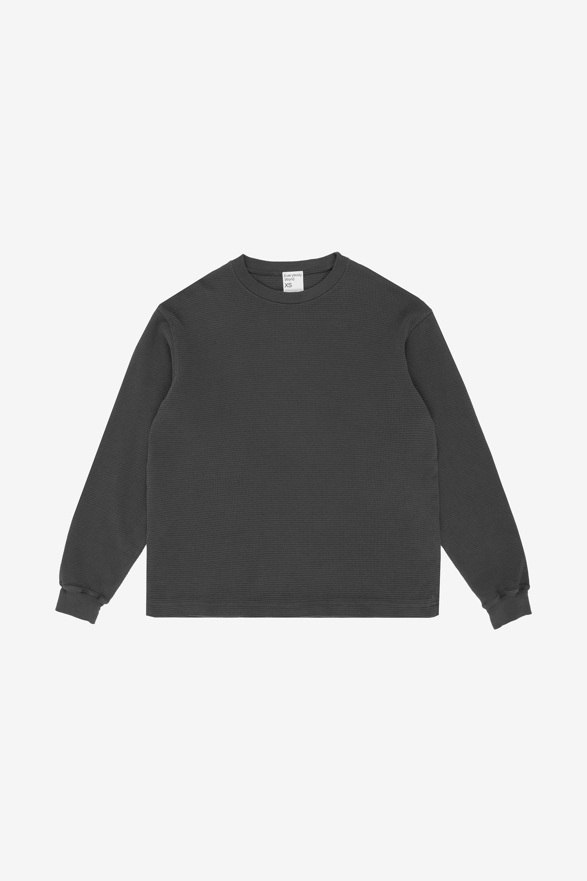 x*i様 everyone BOKASHI long sleeve tee sh Thermal Boxier Long Sleeve Trash Tee — Everybody.World