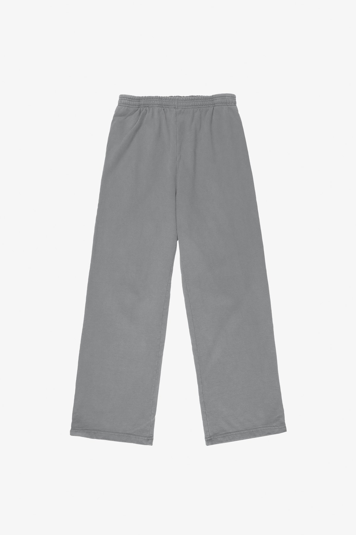 Trash Fleece Apartment Pants in Stone – front view flat lay, no model