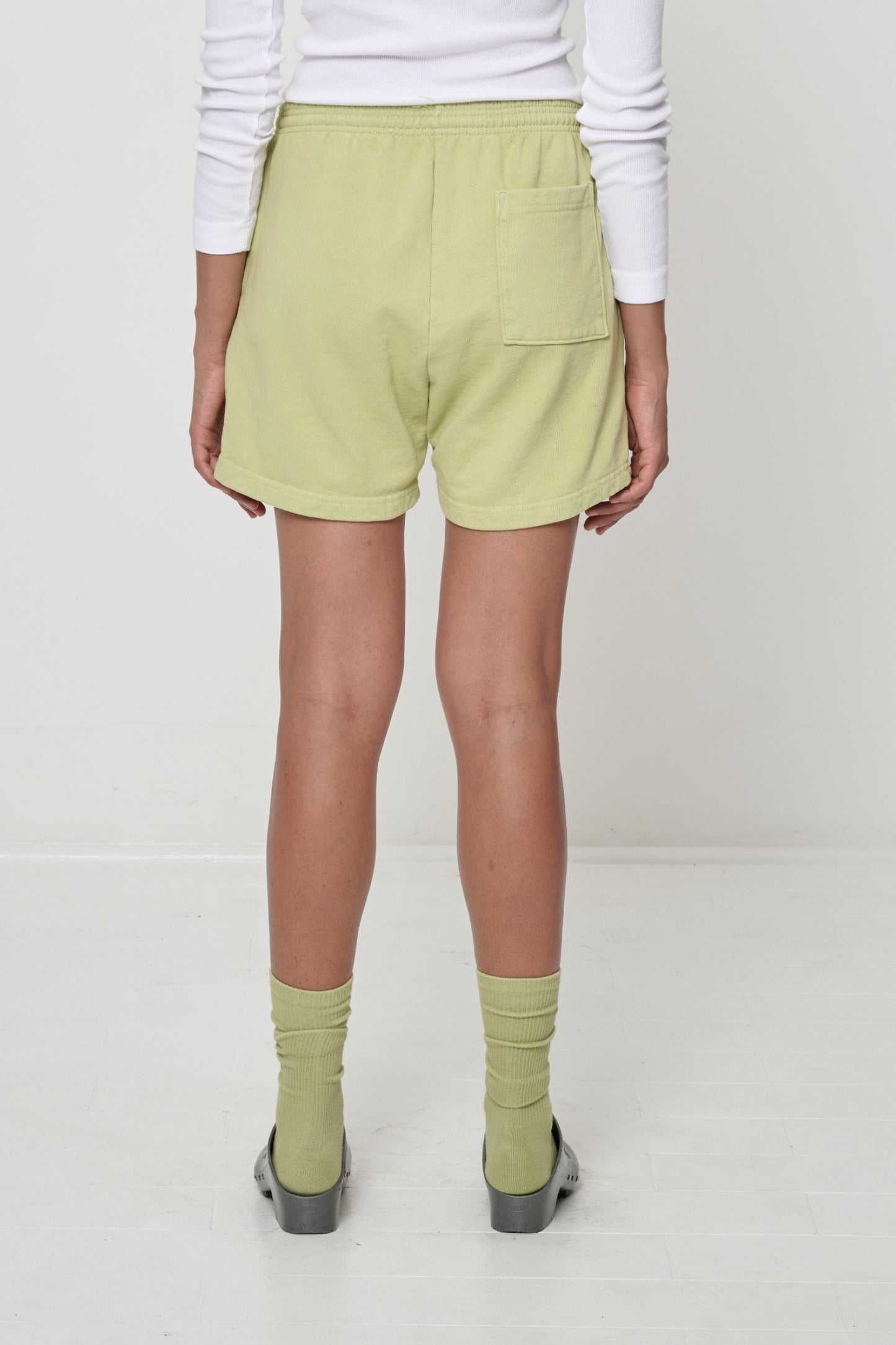 Trash Fleece Everyday Shorts in Cardamom - Everybody.World