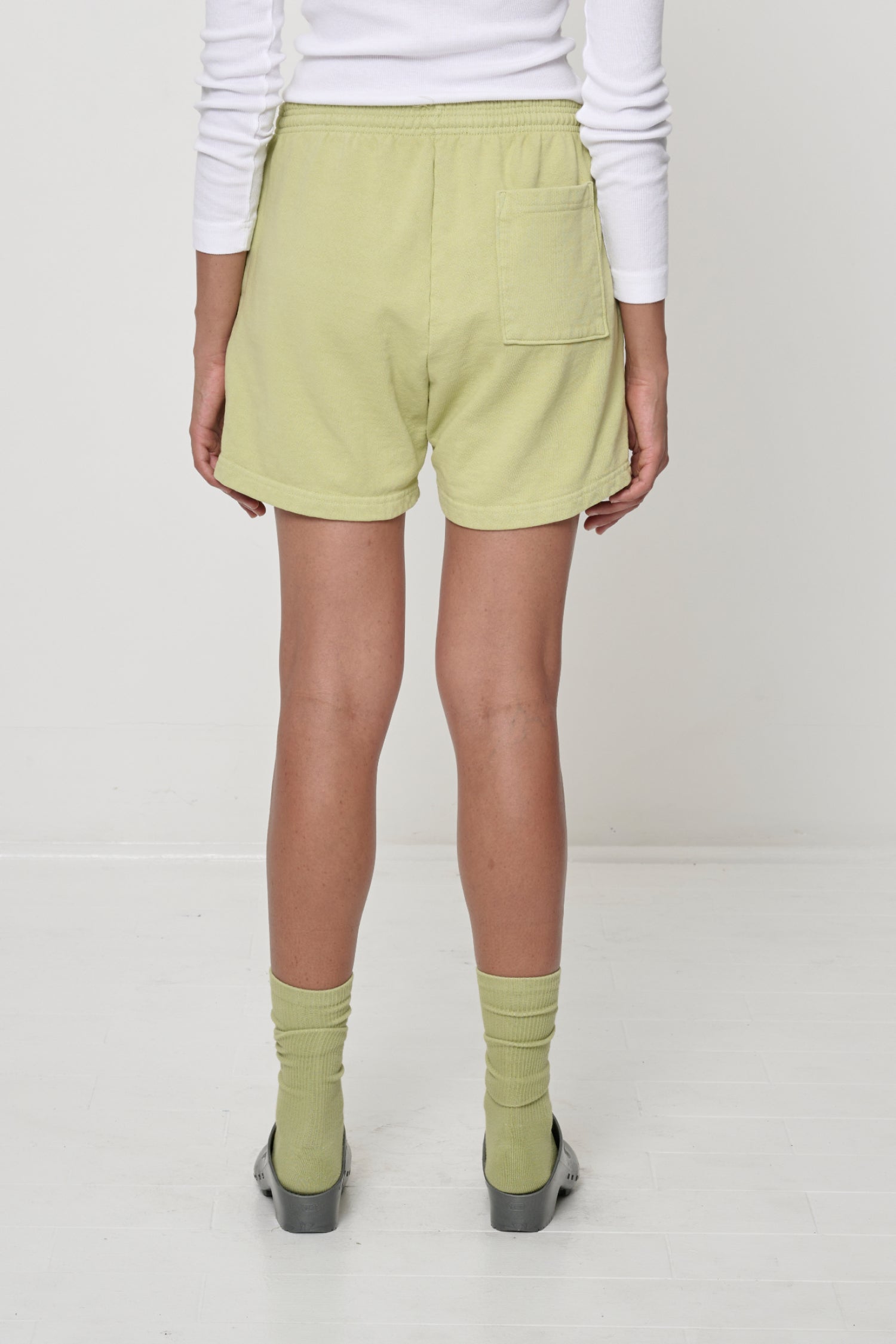 Trash Fleece Everyday Shorts in Cardamom - Everybody.World