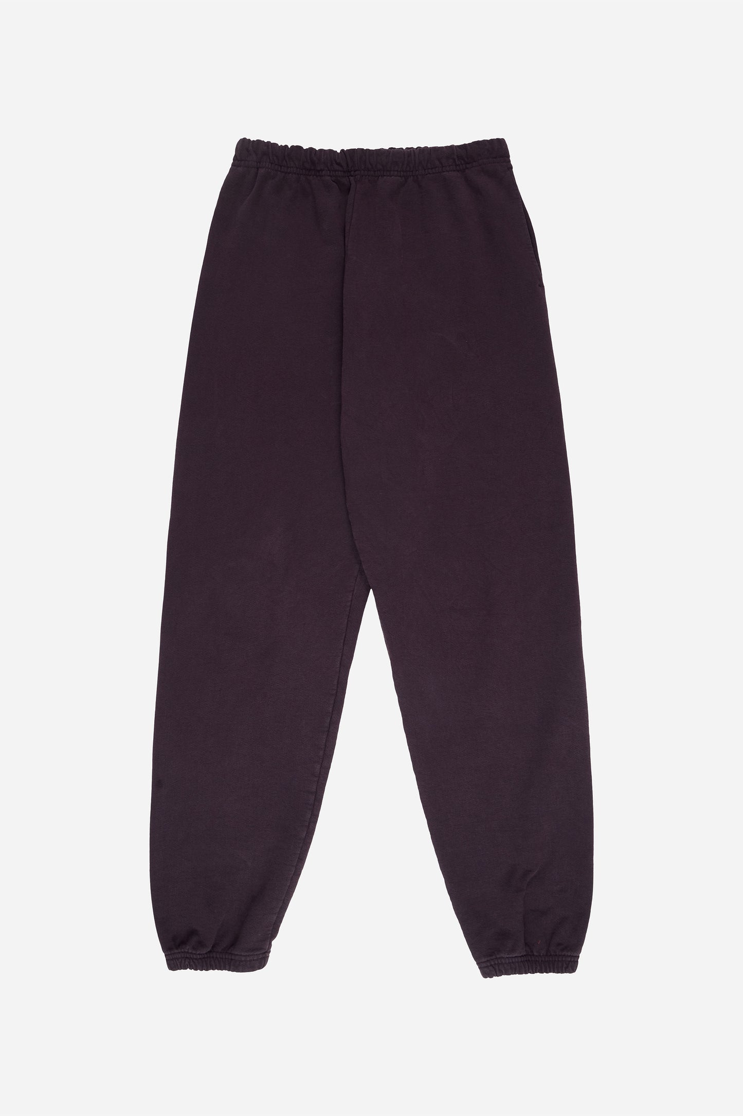 Flat lay of Mulberry Trash Sweatpants.