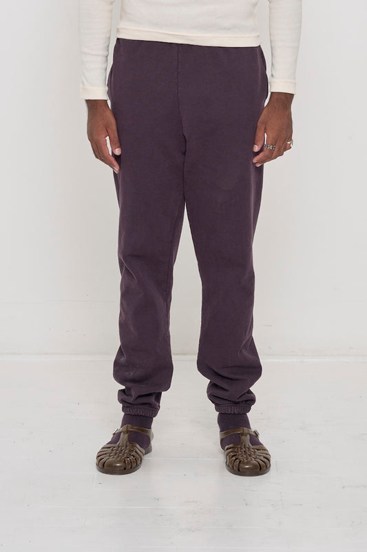 A 6'2" person in size L Mulberry Trash Sweatpants. Bunching at shins and ankles.
