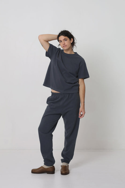 Styled with a Slate Heavyweight Boxier Trash Tee and Plasticana Gardana Clogs