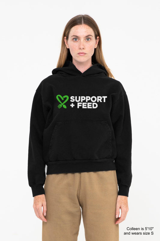 Support + Feed Trash Hoodie