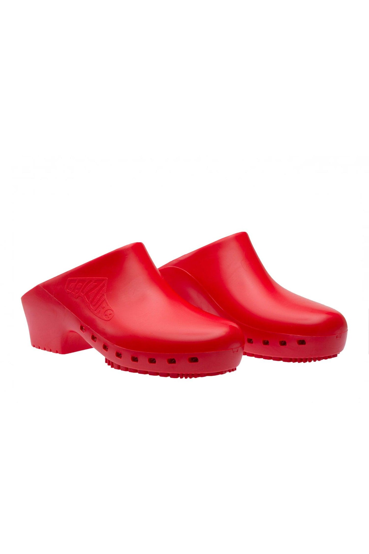 Calzuro Classic Clogs in Red